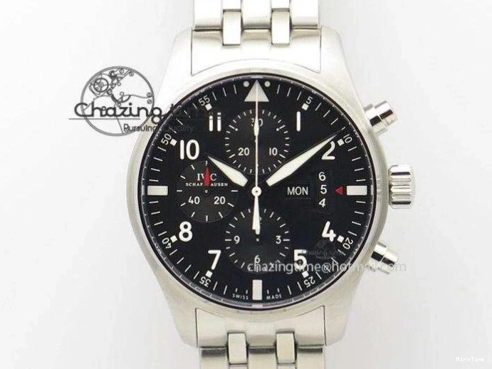 MIROTIME 0501 TechFriendly Aquatimer Automatic SS IW329003 V6F 1:1 Best Edition On Black Rubber Strap MIYOTA 7271